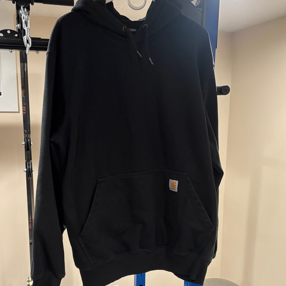 Carhartt Men's Classic Black Hoodie size Large
